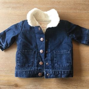 Hanna Andersson Jean Jacket 3-6 month